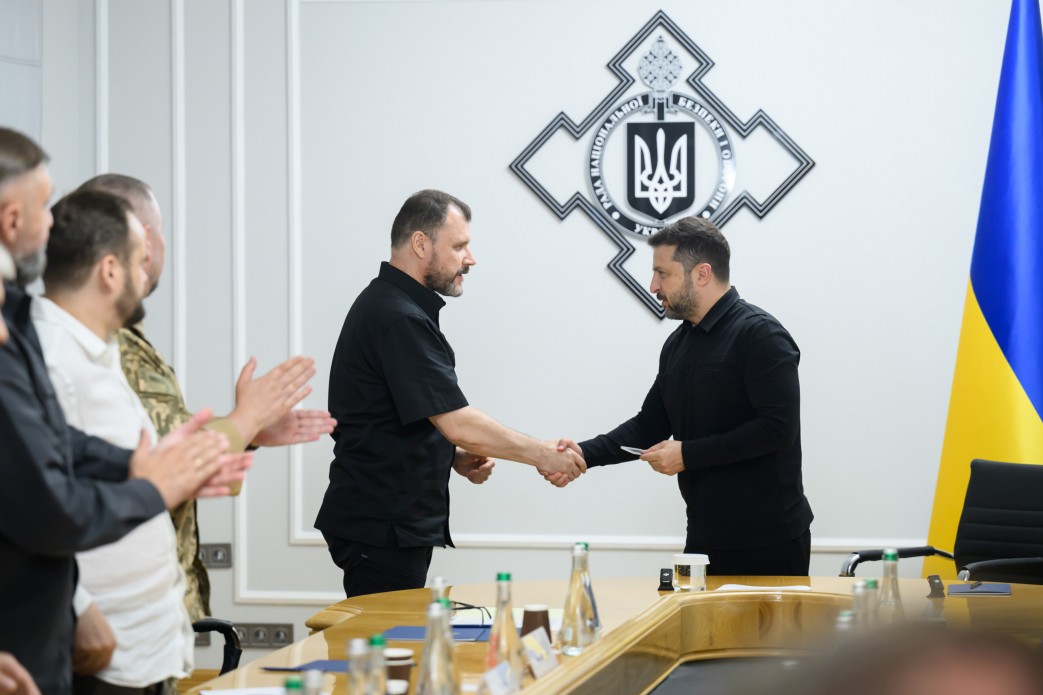  Зеленський представив нового секретаря РНБО та визначив ключові завдання на найближчий період 