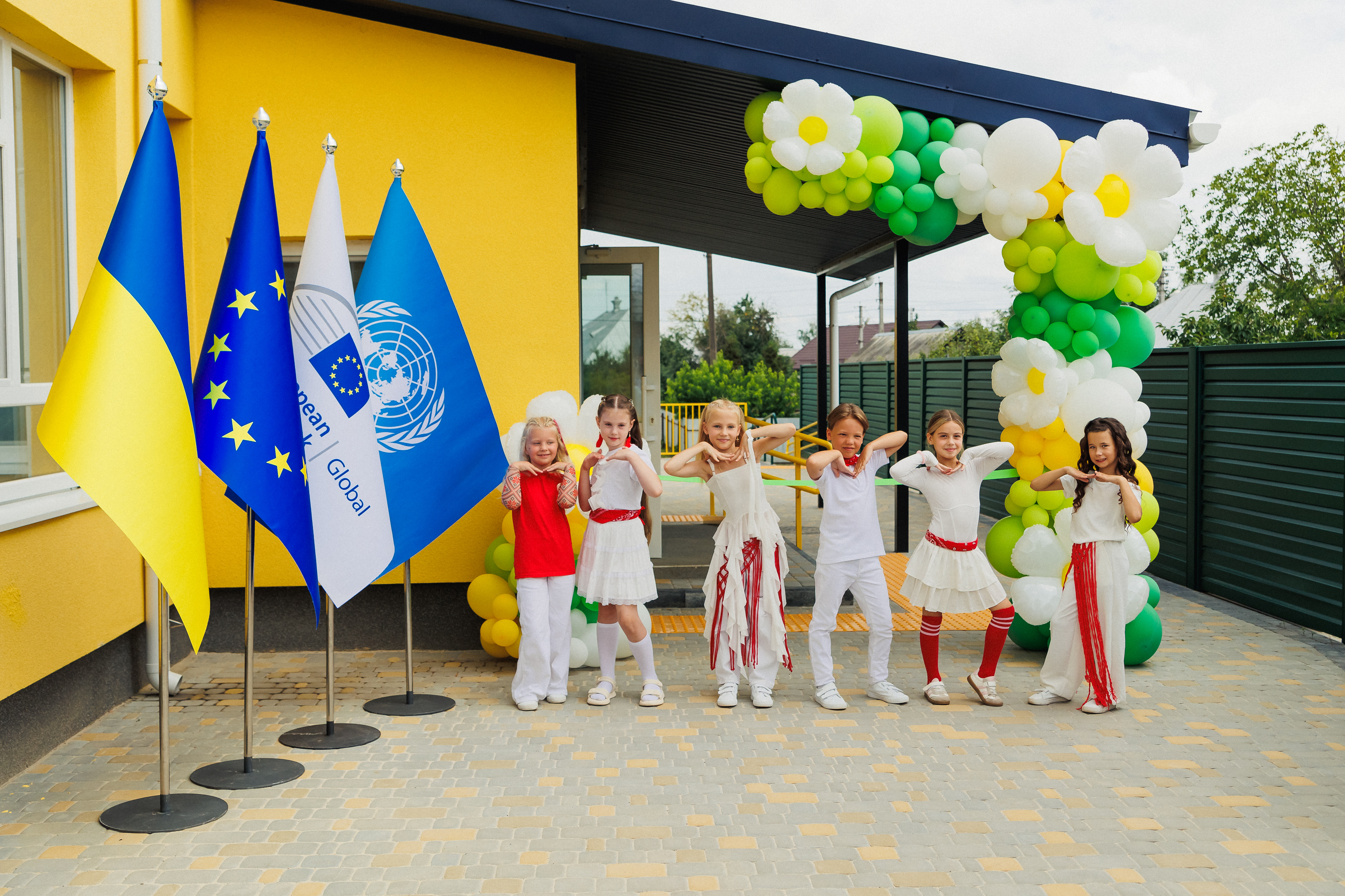  За підтримки ЄС та ЄІБ на Полтавщині оновили дитячий садок із новим укриттям 