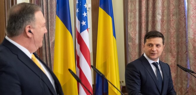  Зеленский обсудил с госсекретарем США возможность получения кредита 