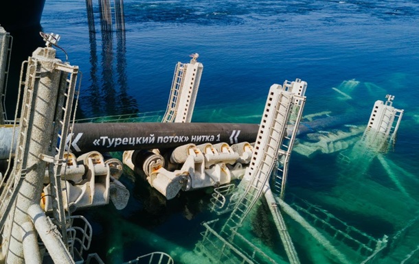  Газпром добудував першу нитку Турецького потоку 