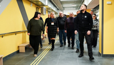 Микола Калашник оглянув готовність нового протирадіаційного укриття у Борисполі
