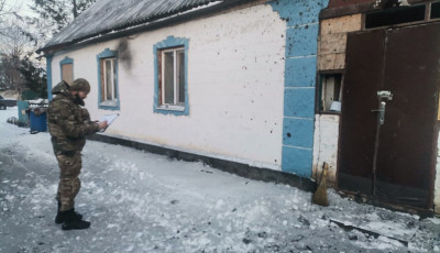 На Запоріжжі внаслідок російських обстрілів пошкоджено близько 30 житлових будинків – наслідки влучань задокументувала поліція