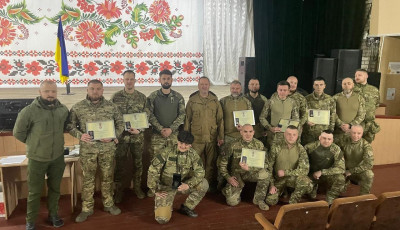Керівництво столичної поліції відвідало бійців полку «Стрілецький» на передовій