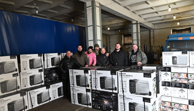 Микола Калашник: 60 EcoFlow прибули до Київщини як перша частина допомоги від Центральночеського краю