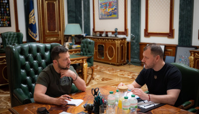Володимир Зеленський провів нараду з Главою МВС Ігорем Клименком