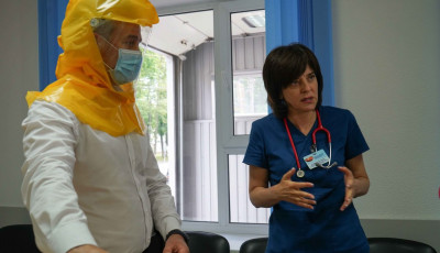 В Украине создали уникальные защитные шлемы для врачей