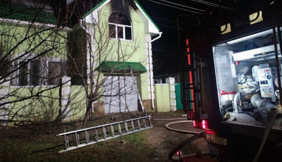 В Харькове горел реабилитационный центр