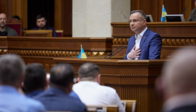 Звернення Президента Польщі Анджея Дуди до Верховної Ради України