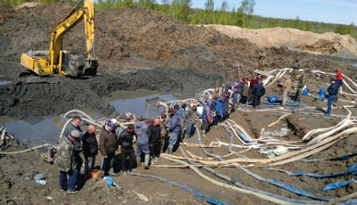 На Ровенщине копа подозревают в “крышевании” добычи янтаря 